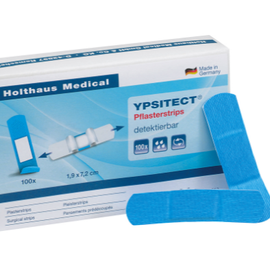 Ypsitect Pflasterstrips, wasserabweisend detektierbar 100Stk