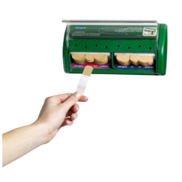 Salvequick plaster dispenser