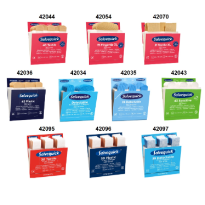 Gammes de recharges Salvequick