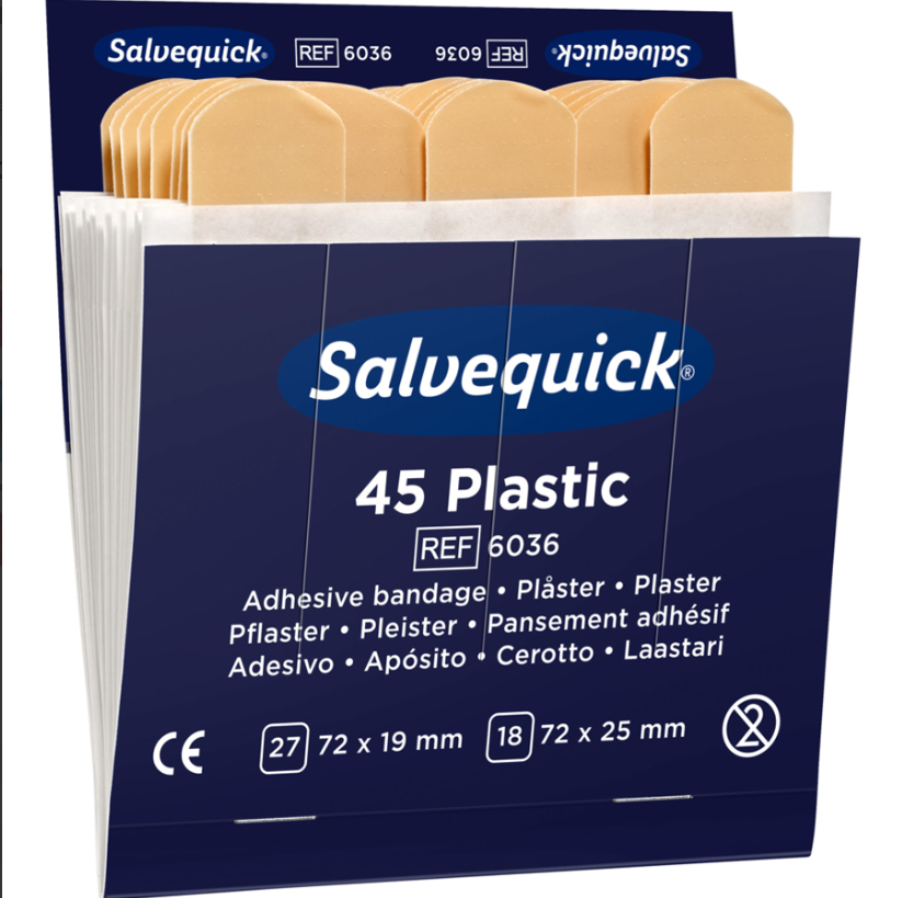 Salvequick refill ranges
