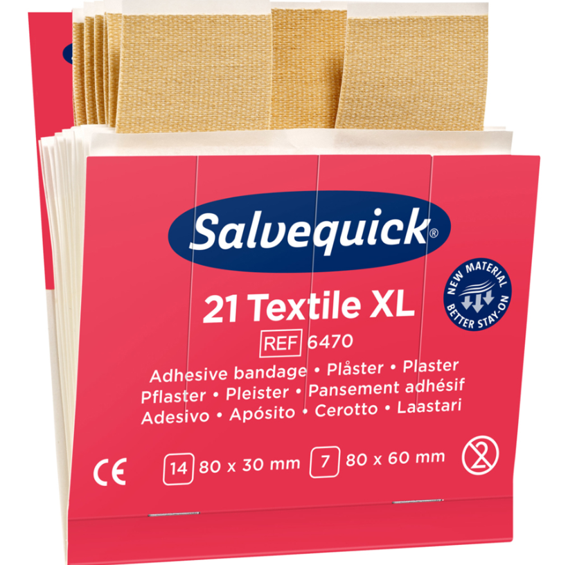 Salvequick refill ranges